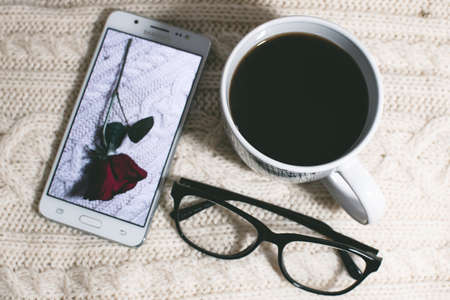 mobile,  coffee,  glasses,  technology,  food,  drink,  spectacles,  wood,  table,  back coffee, ...