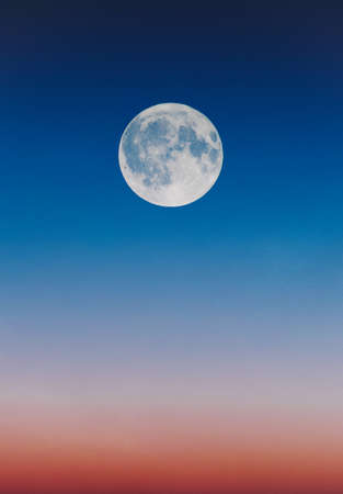 full moon,  dawn,  wallpaper,  hd,  high definition,  red,  minimal,  blue,  moon,  space