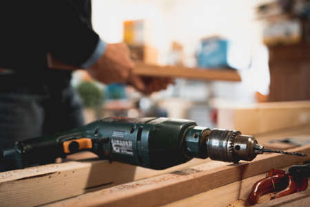 craftsman,  drill,  wood,  carpenter,  joiner,  woodworker,  work,  drillbit,  machine,  electrical,...