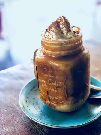 hot,  chocolate,  drink,  sprinkle,  plate,  jar,  cup,  tasty,  food
