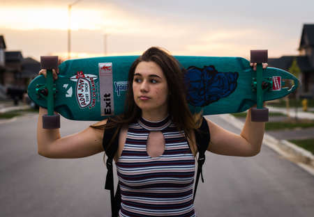 girl,  longboard,  summer,  cool,  hipster,  graphics,  grafitti,  art,  street,  city,  sport