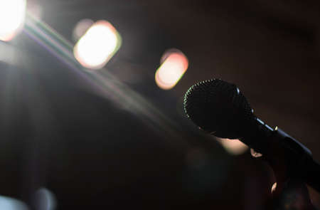 music,  microphone,  stage,  perfom,  singer,  bokeh,  lights