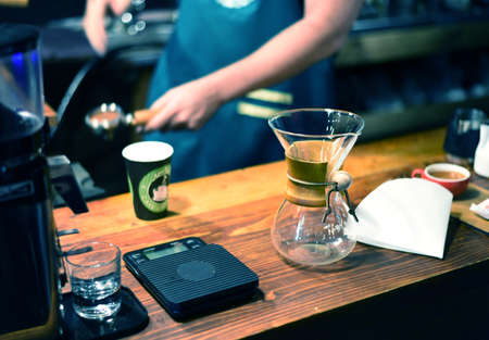 cafe ,  Glasses,  Coffee Shop,  Coffee, bar, barista, machine, espresso, black, counter, restaurant