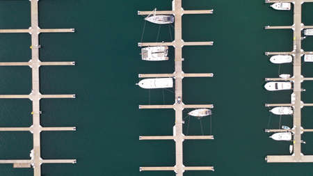 aerial,  boats,  water,  marina,  sea,  outdoors,  above,  top,  flying,  drone,  pier,  dock, ...