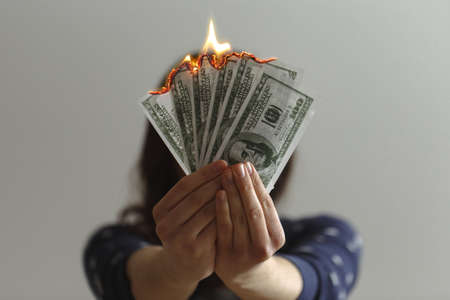 hand,   holding,   bills,   currency,   financial,   rich,   background,   close up,   isolated,  ...