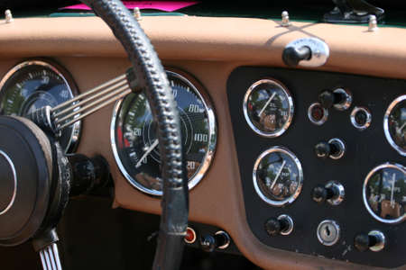 car,   dashboard,   interior,   steering wheel,   gauges,   automotive,   automobile,   classic,  ...
