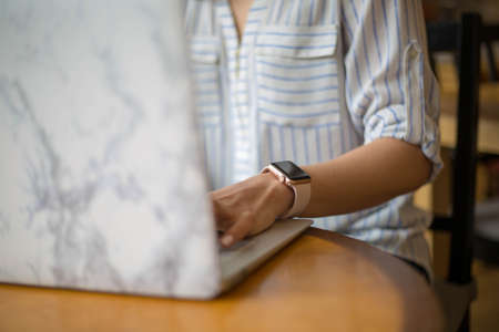 laptop,   typing,   woman,   working,   developer,   designer,   techonology,   business,   desk,  ...