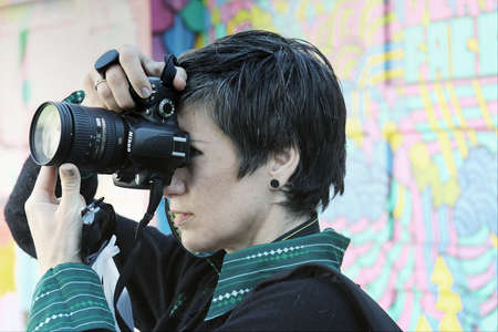 woman,  picture,  camera,  photographer,  city,  female,  street,  urban,  photo,  hip,  tourist, ...