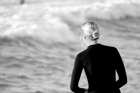 surfer,   waves,   water,   female,   woman,   sport,   people,   coast,   beach,   ocean,  ...