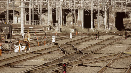 railway,  train,  transport,  railroad,  transportation,  rails,  industrial,  background, ...