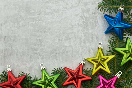 christmas,  decorations,  flatlay,   garland,   star,   metal,   decorations,   december,  ...