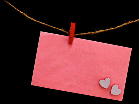 blank,  envelope,  background,  heart,  hanging,  gift,  present,  valentines,   day,   love,  ...