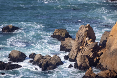 waves,   crashing,   rocks,   coast,   shore,   water,   tide,   nature,   landscape,   ocean,  ...