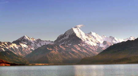 nature,   landscape,   mountain,   sky,   water,   lake,   horizon,   background,   dawn,   scenic, ...