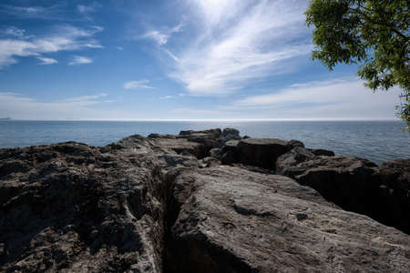 rocky,   coastline,   landscape,   ocean,   coast,   shore,   water,   sea,   scenery,   nature,  ...