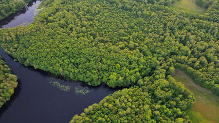 river,   landscape,   nature,   aerial,   drone,   outdoors,   scenic,   sky,   water,   trees,  ...