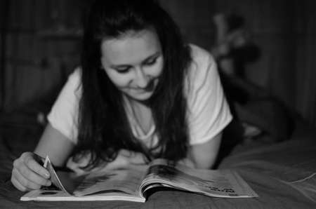 Woman Reading Book