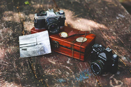 Vintage cameras