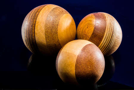 Brown Wooden Ball