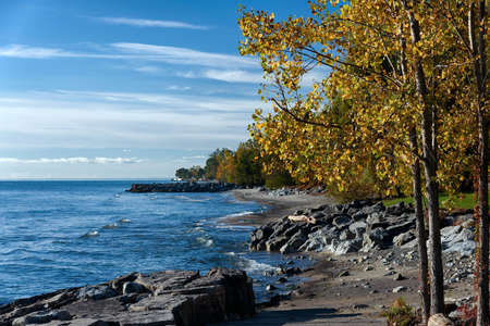 Gray Sand Beside of Blue Body of Water during Daytime