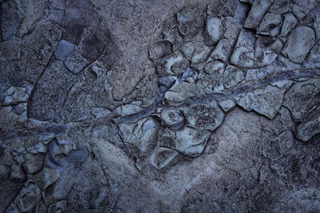 Gray and Blue Land Form
