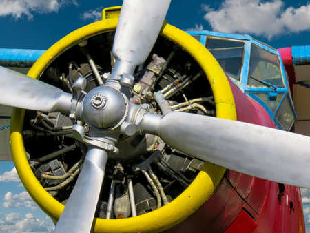 Gray Airplane Propeller