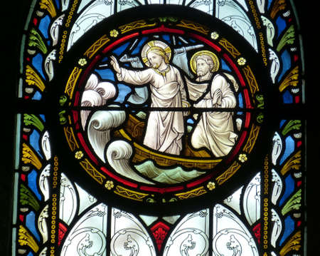 Crucifix Stain Glass