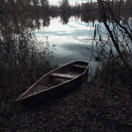 Canoe Boat in Shore