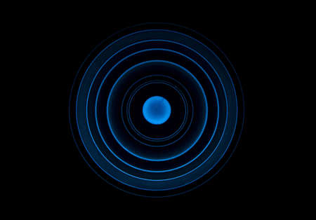 Low Angle View of Spiral Staircase Against Black Background