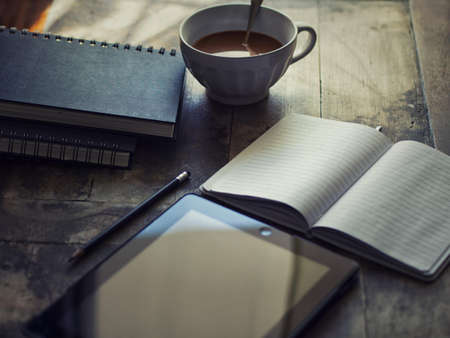 Cup Filled With Coffee Near Book