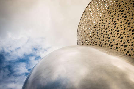 Worm View of Building