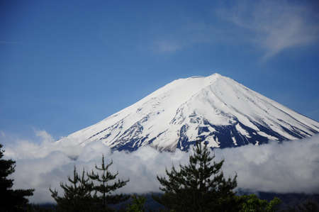 Mountain Covered With Snow