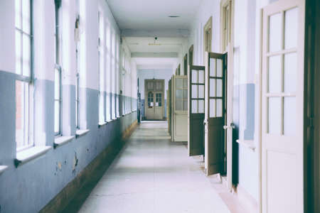 White Wall Paint Hallway