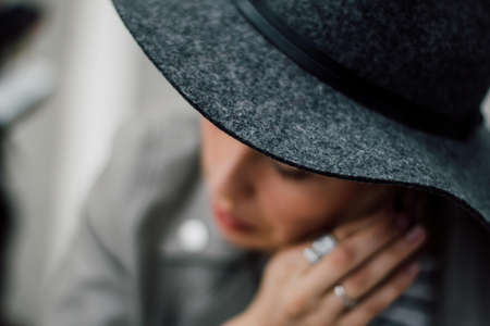 Woman Wearing A Hat