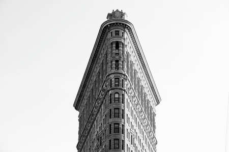 Greyscale Photo Of Flatiron Building