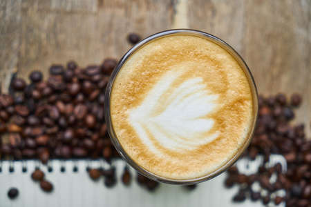 Selective Focus Photography of Coffee Latte