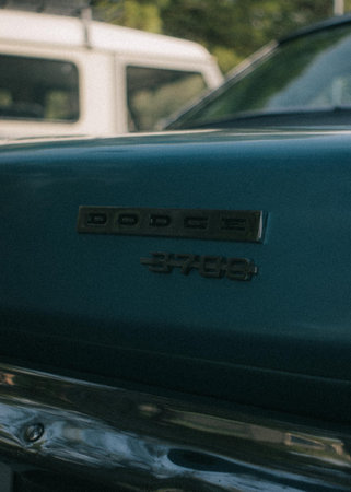 Blue Dodge 370d