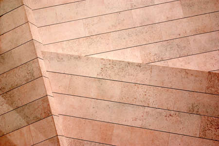 Close-up of a concrete wall in a abstract design