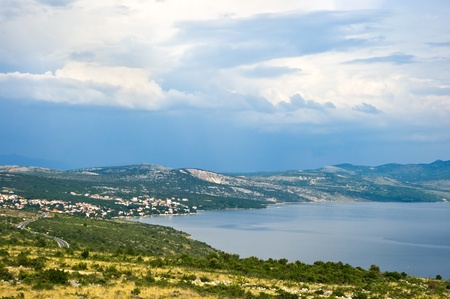 Croatian seashoreの写真素材