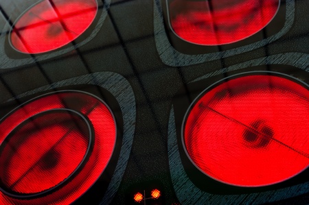 Burners of eletric oven