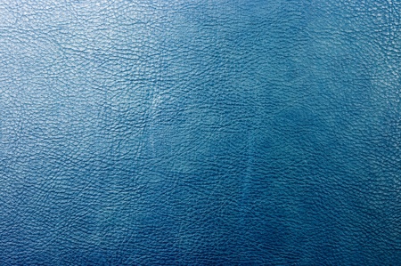 Blue leather for background usageの写真素材