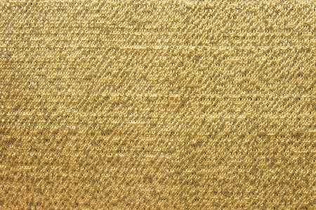 Golden fabric for background usageの写真素材