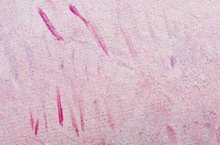 Old red printed abstract textureの写真素材