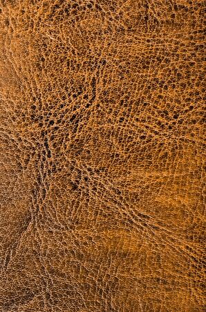 Brown leather texture for background usageの写真素材