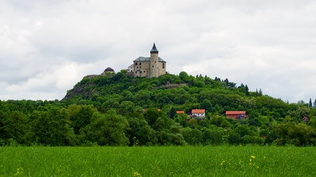 Castle Kuneticka Hora in Czech Republicのeditorial素材