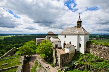 Castle Kuneticka Hora in Czech Republicのeditorial素材