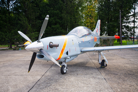 Radom, Poland - August 26, 2017: Airshow Radom. One of most famous aviation events in central...