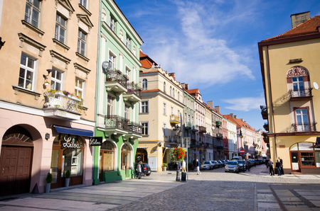 Kalisz, Poland - November 06, 2018: Kalisz. City over the Prosna river in Greater Poland.のeditorial素材