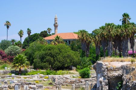 Minaret in Kos town - Greece