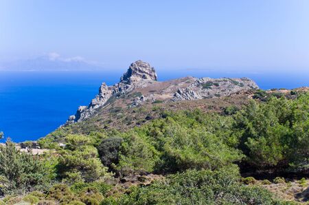 Landscape of Kos island, Greeceの写真素材